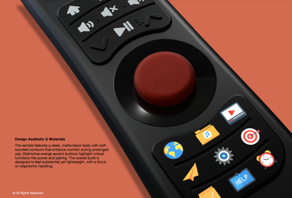 Remote Control Design by Mohamed Gamaleldin A. Elnour
