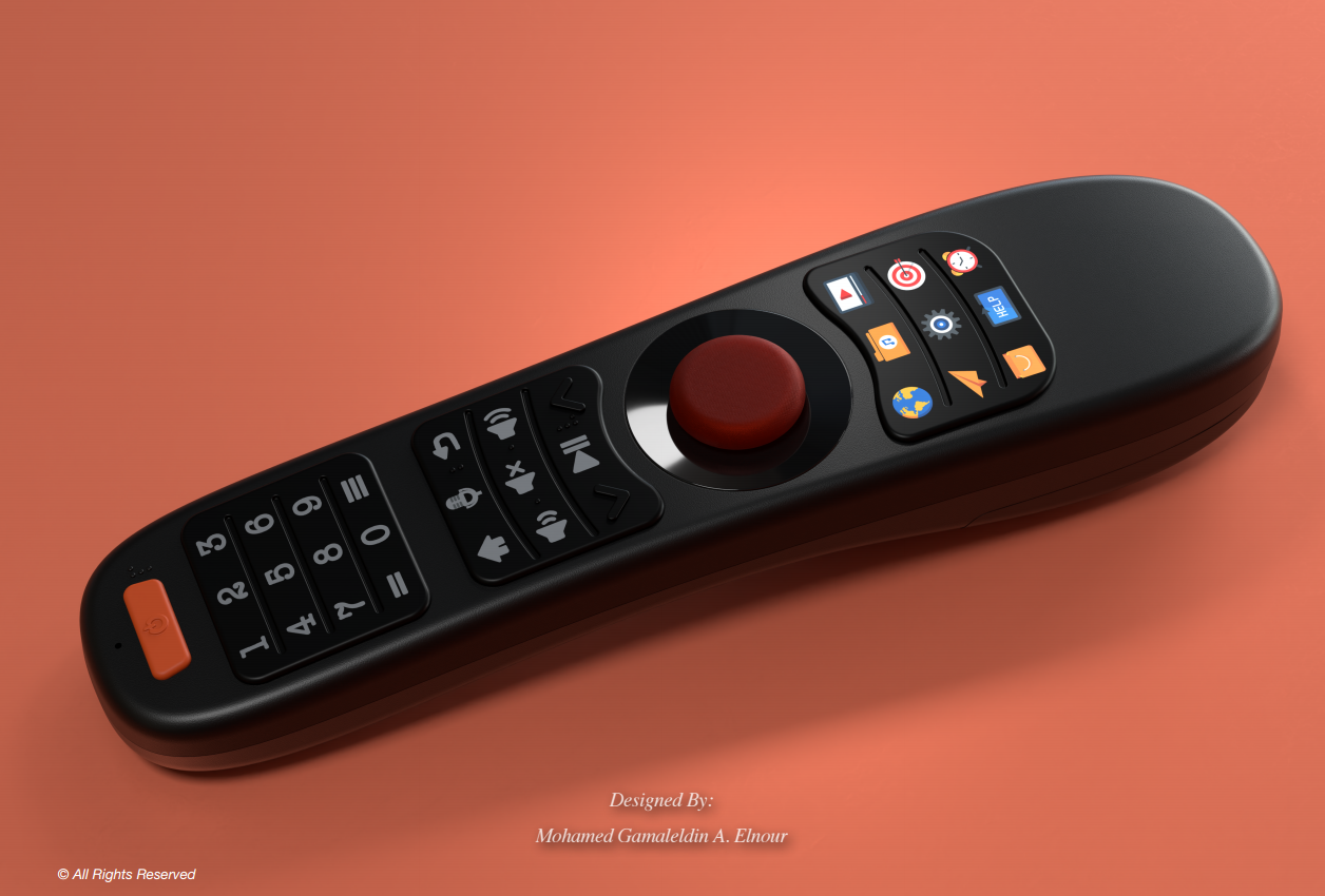 Remote Control Design by Mohamed Gamaleldin A. Elnour